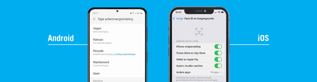 hoe telefoon beveiligen android iphone tips