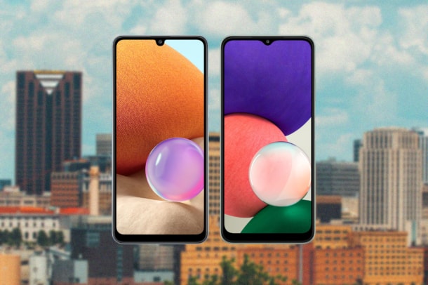 samsung a32 vs galaxy a22 vergelijking