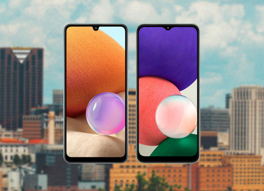 samsung a32 vs galaxy a22 vergelijking