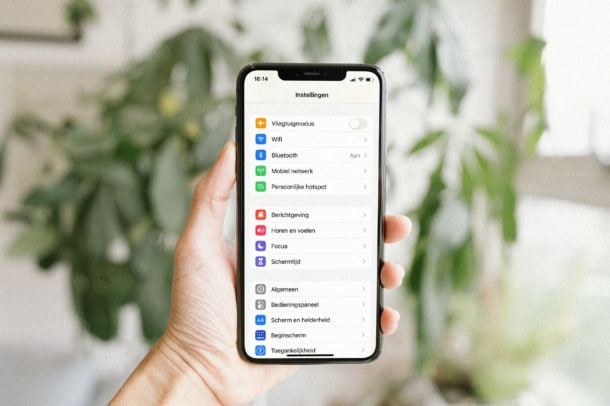 instellingen telefoon privacy data