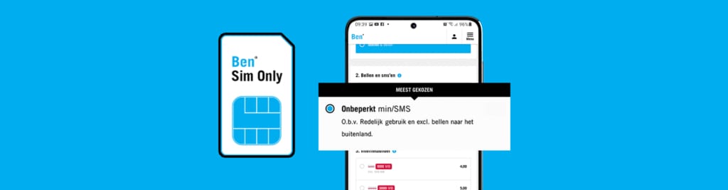 Met Sim Only onbeperkt bellen: iets voor | Ben Blog