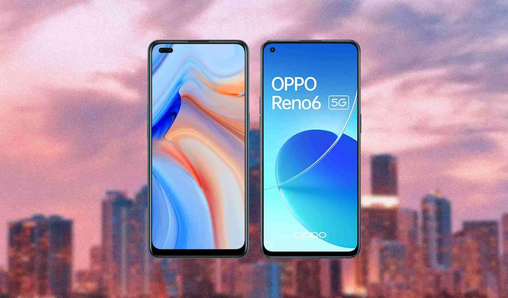 OPPO Reno 4 vs Reno 6 Ben