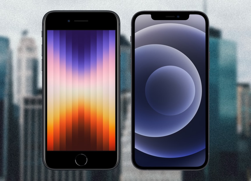 iphone se of iphone 12 vergelijking