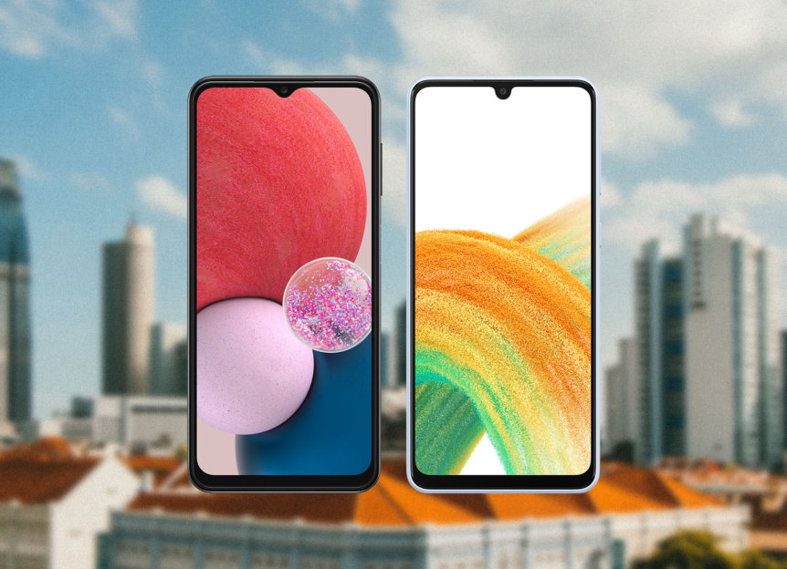 Vergelijk de Samsung Galaxy A33 met de Samsung Galaxy A13