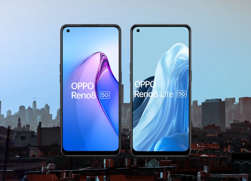 oppo reno8 versus oppo reno8 lite vergelijking