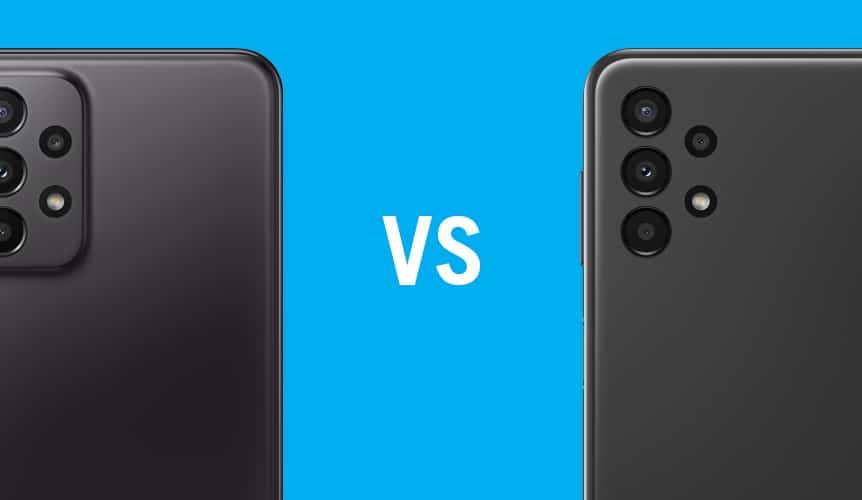 Samsung Galaxy A23 vs Samsung Galaxy A13 2023