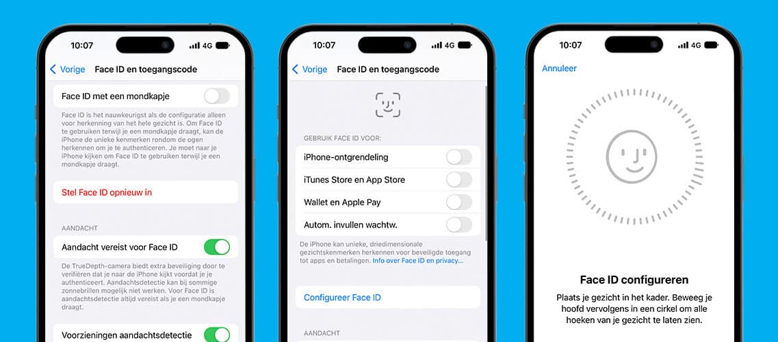 Face ID werkt niet zo los je het op Ben Blog