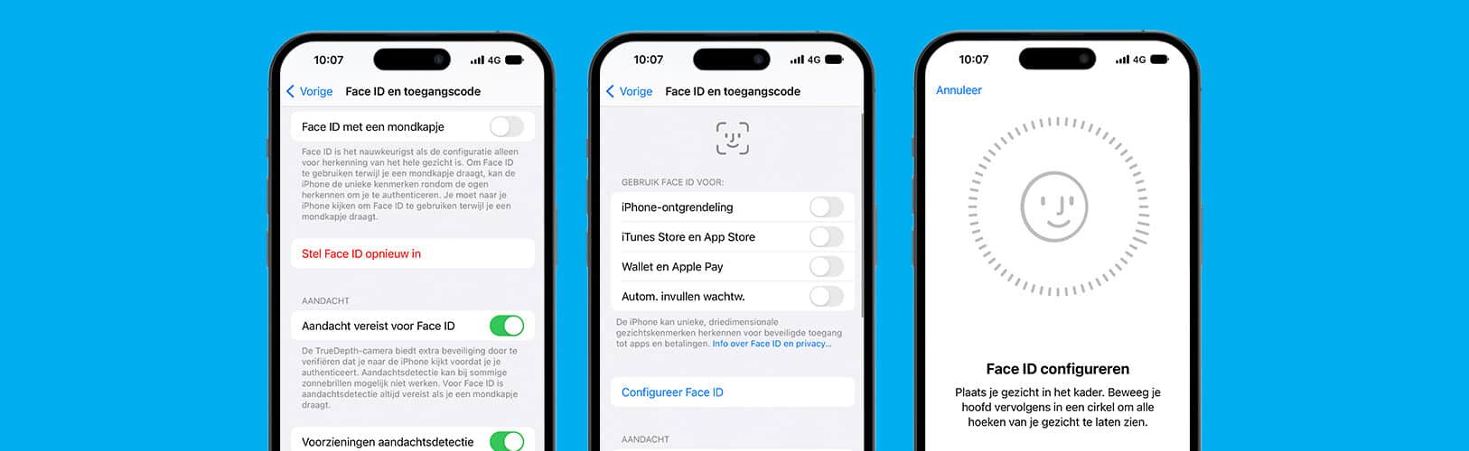 Face ID werkt niet zo los je het op Ben Blog