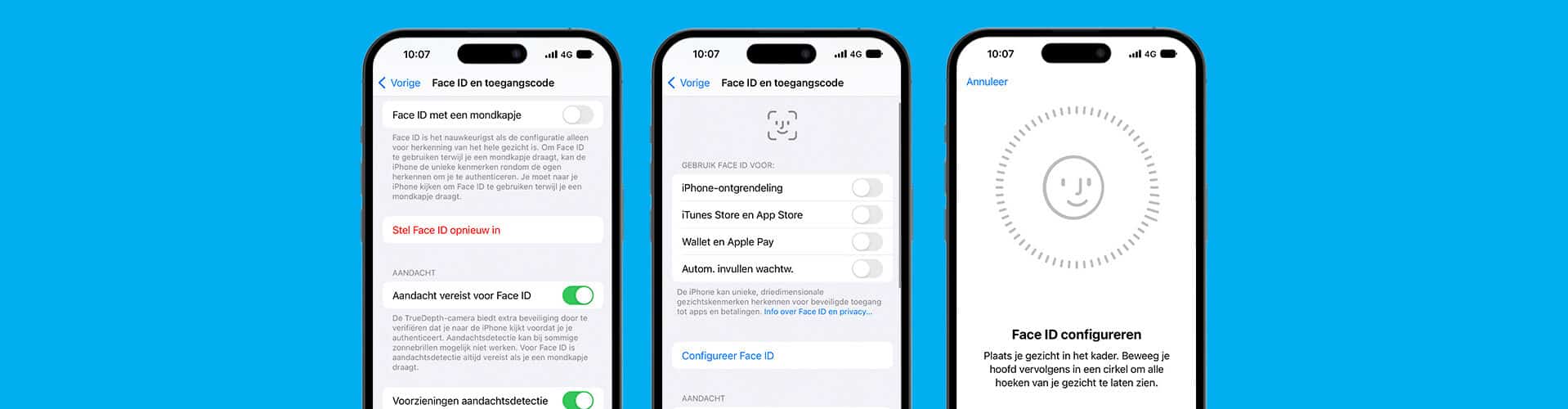 Face ID werkt niet zo los je het op Ben Blog