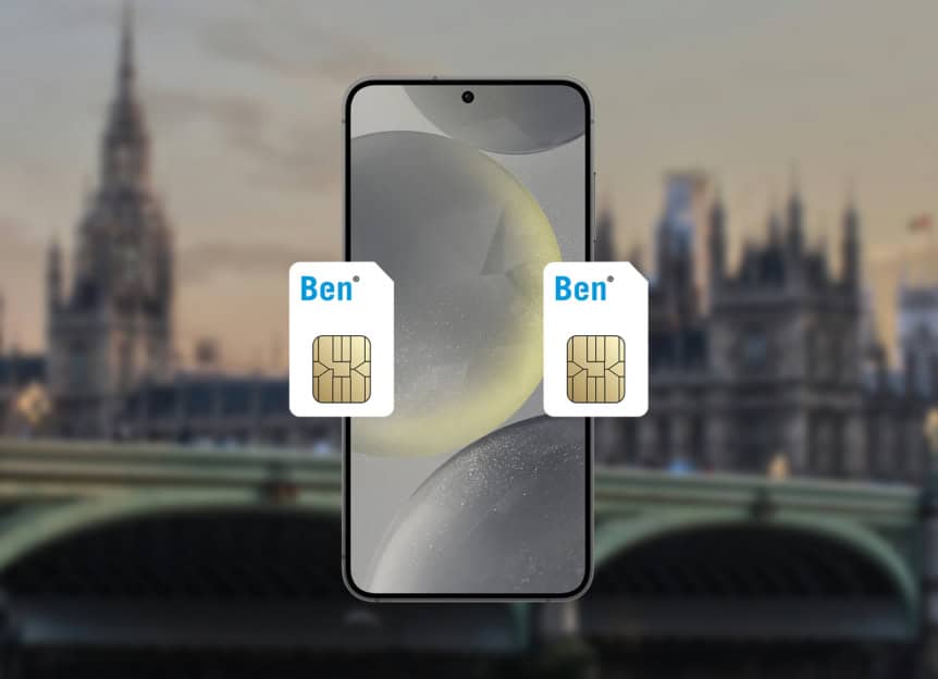 Dual sim telefoon