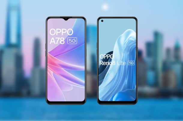 oppo reno8 lite vs oppo a78 vergelijking