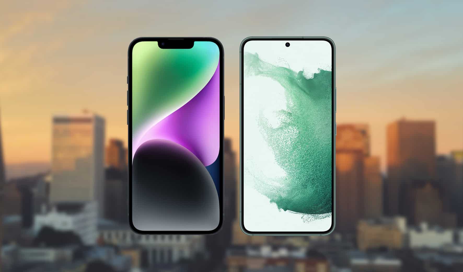 iphone 14 vs samsung galaxy s22