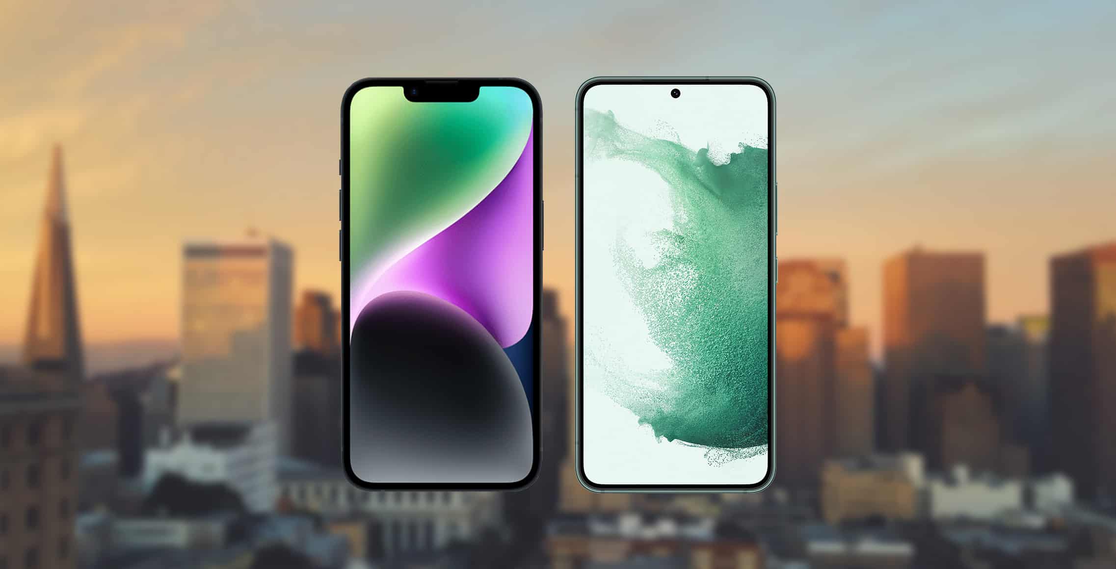 iphone 14 vs samsung galaxy s22