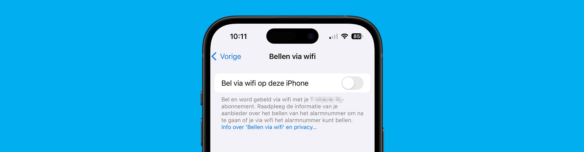 bellen via wifi uitzetten 2023