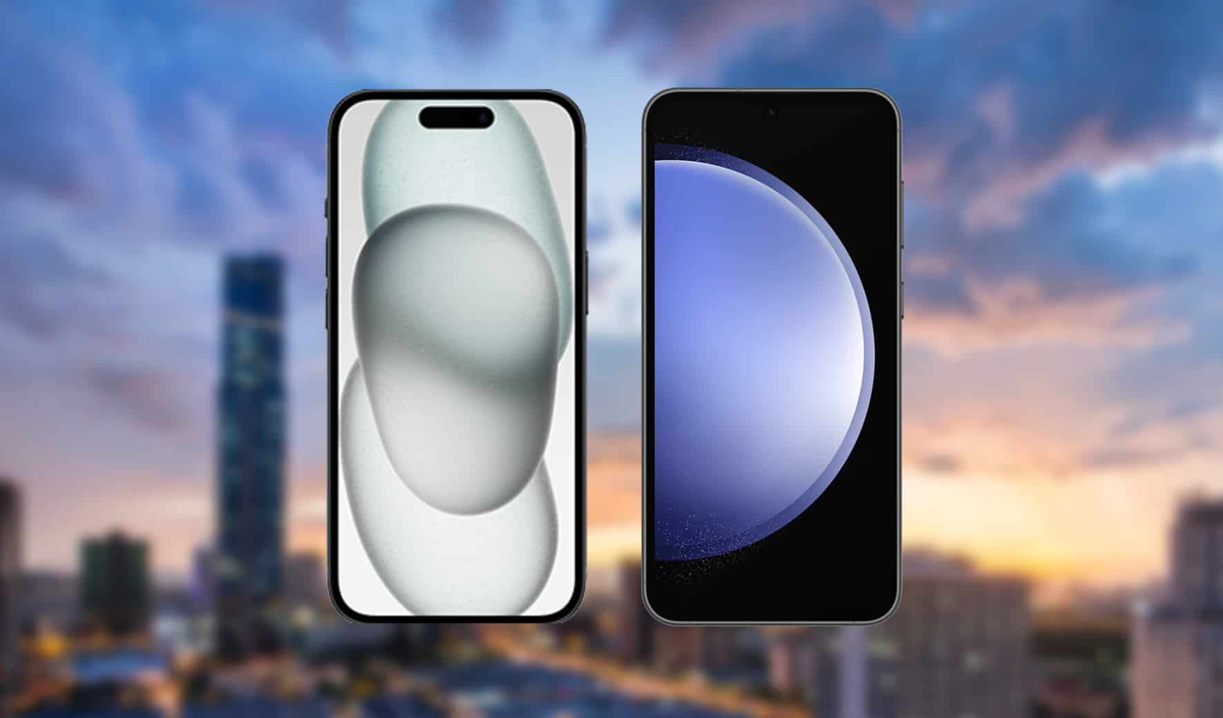 iphone 15 vs samsung galaxy s23