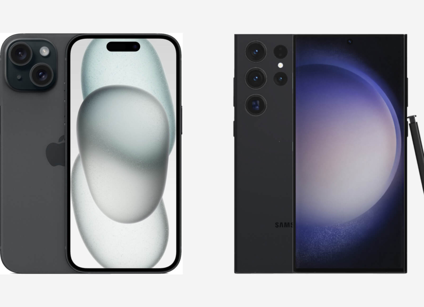 samsung galaxy s23 versus iphone 15