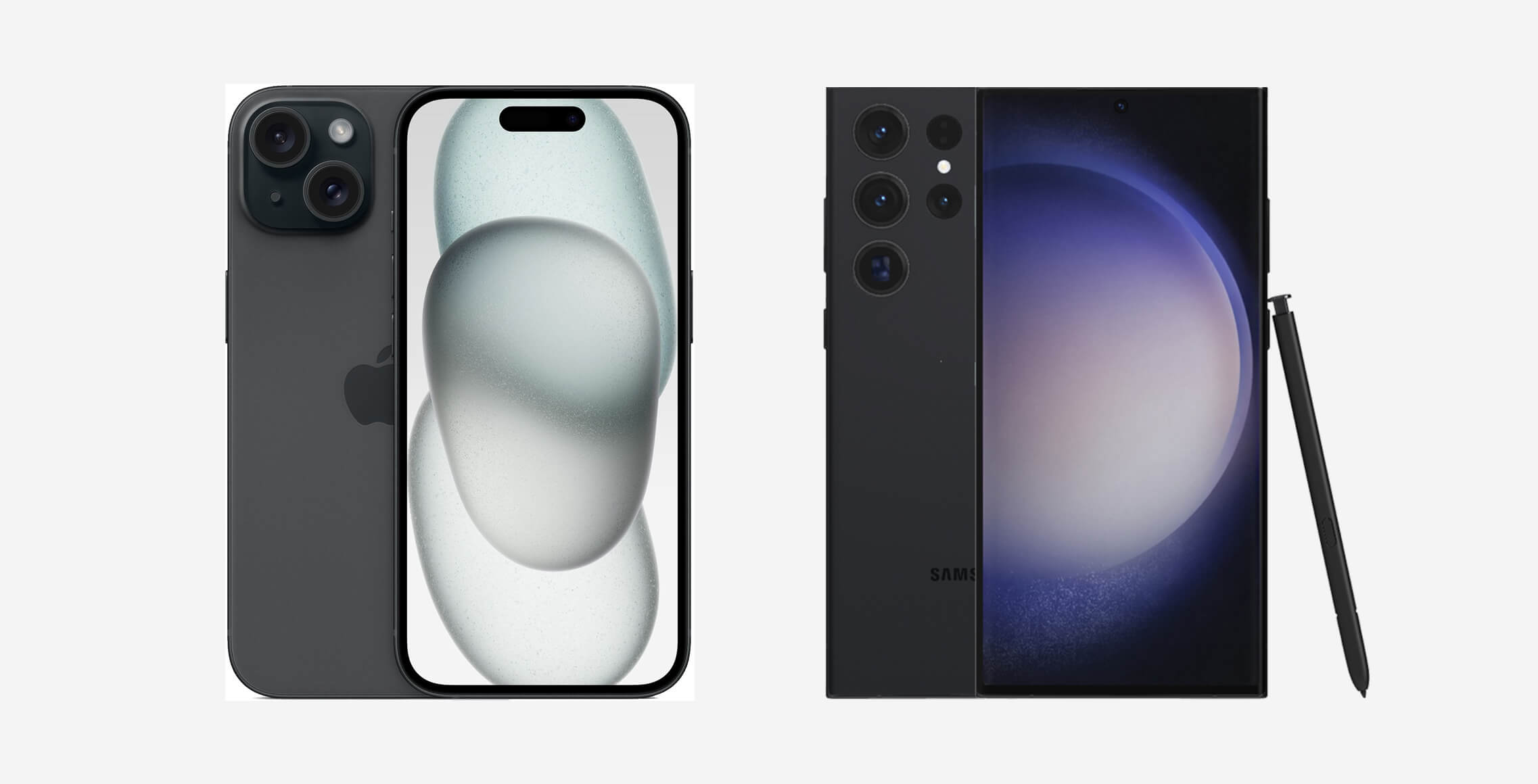 samsung galaxy s23 versus iphone 15