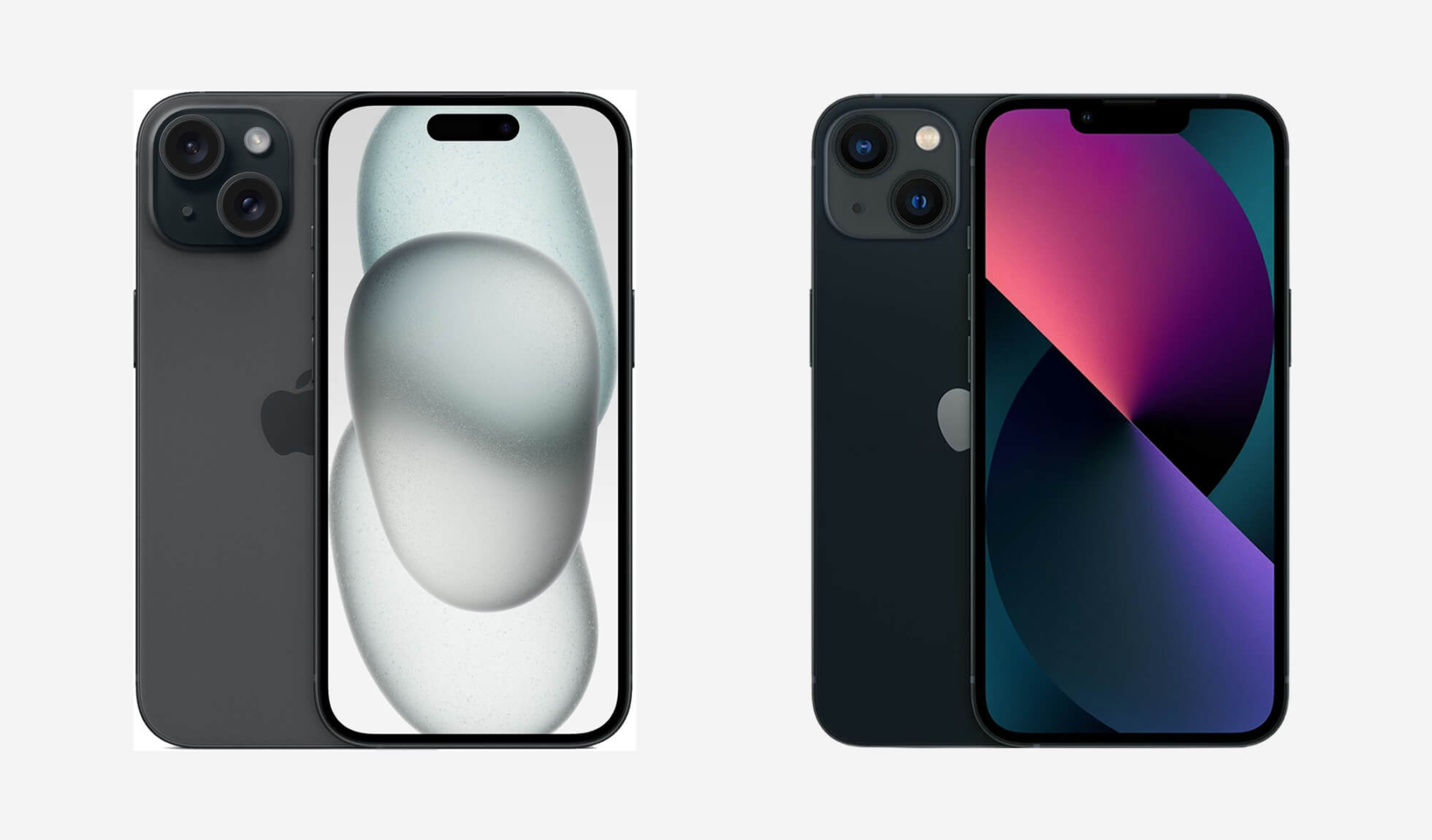 iphone 15 versus iphone 13 vergelijking