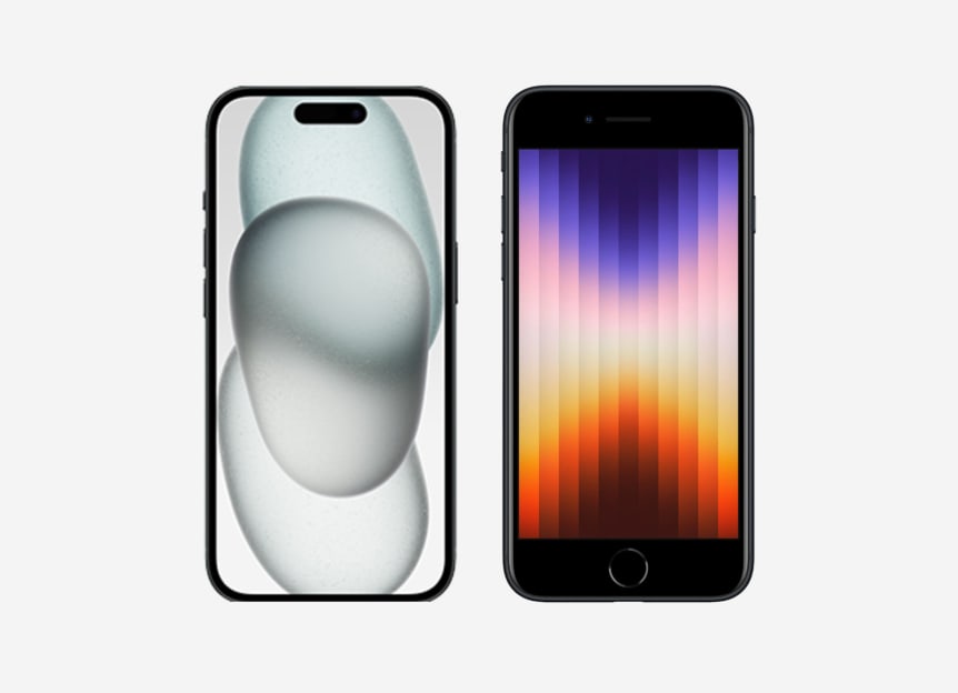 iphone 15 vs iphone se vergelijking