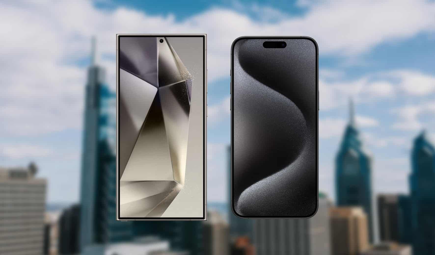 iPhone 15 Pro Max vs Galaxy S24 Ultra