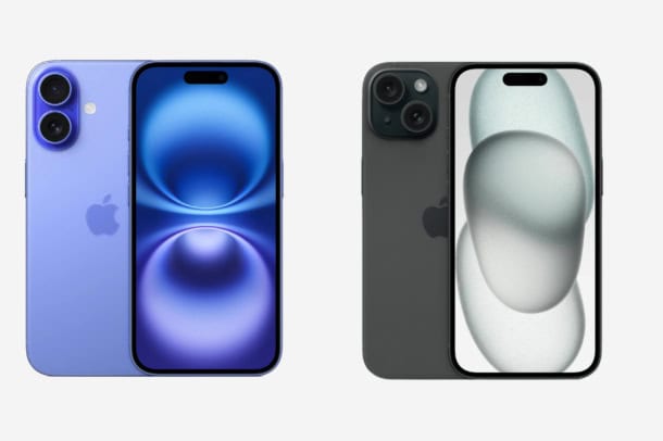 iphone 15 versus iphone 16 vergelijking