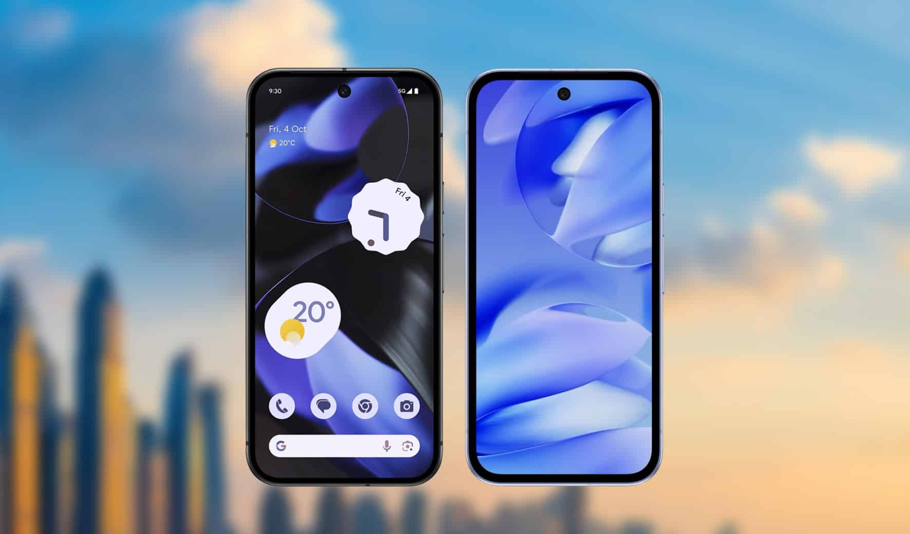 google pixel 9a versus pixel 9 vergelijking