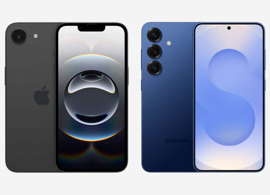 iphone 16e versus samsung galaxy s25 vergelijking