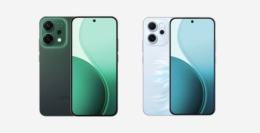 oppo reno14 versus reno 14fs vergelijking