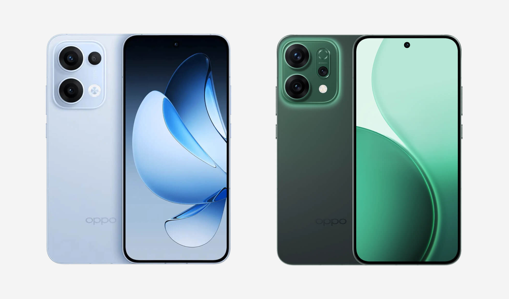 oppo reno14 versus reno15 vergelijking
