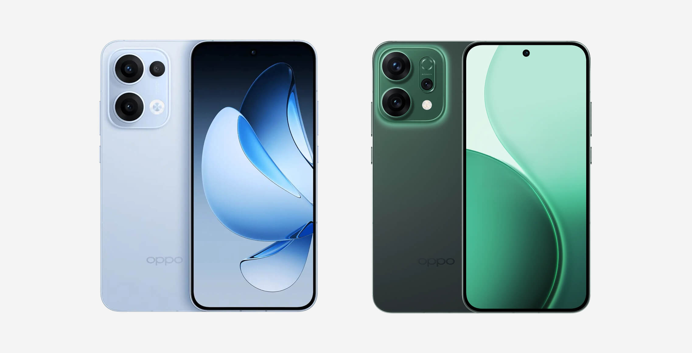 oppo reno14 versus reno15 vergelijking