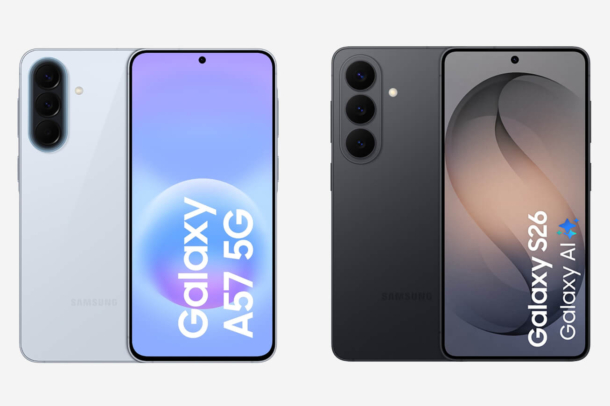 Samsung Galaxy A57 versus Samsung Galaxy S26 vergelijking