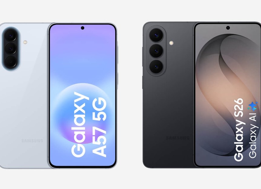Samsung Galaxy A57 versus Samsung Galaxy S26 vergelijking