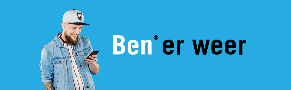 Ben er weer