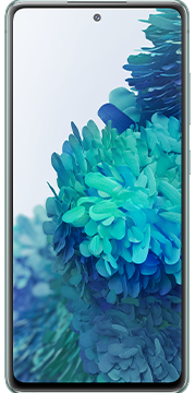 Samsung Galaxy S20 FE Groen Voorkant