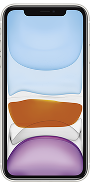 Apple iPhone 11 Wit voorkant