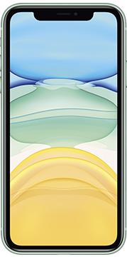 Apple iPhone 11 Groen voorkant