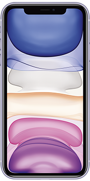 Apple iPhone 11 Paars voorkant