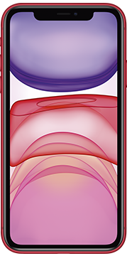 Apple iPhone 11 Rood voorkant