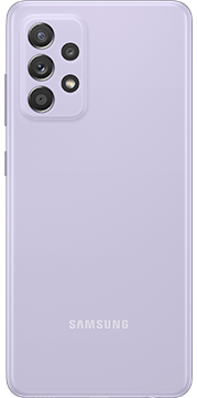 Samsung Galaxy A52 s Paars achterkant