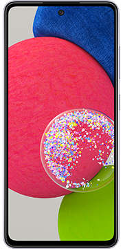 Samsung Galaxy A52 s Paars voorkant