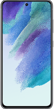 Samsung Galaxy S21 FE Zwart voorkant