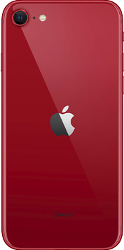 Apple iPhone SE 2022 Rood Achterkant