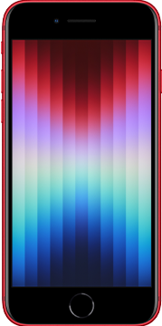 Apple iPhone SE 2022 Rood Voorkant