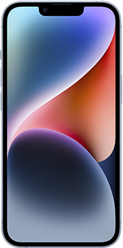 Apple iPhone 14 128 GB Blauw voorkant