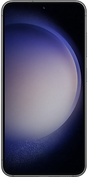 Samsung Galaxy S23 Zwart voorkant